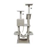 darrahopens Pet Care > Cleaning & Maintenance 171cm Cat Tree Trees Scratching Post Scratcher Tower Condo House - Beige