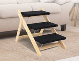 darrahopens Pet Care > Cleaning & Maintenance 3 Steps Portable Dog Cat Pet Stairs