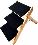 darrahopens Pet Care > Cleaning & Maintenance 3 Steps Portable Dog Cat Pet Stairs