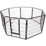 darrahopens Pet Care > Cleaning & Maintenance 8 Panel Heavy Duty Pet Dog Playpen Puppy Exercise Fence Enclosure Cage