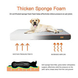 Darrahopens Pet Care > Cleaning & Maintenance 95x70cmOrthopedic Pet Dog Bed Mattress Therapeutic Joint Pain Comfort