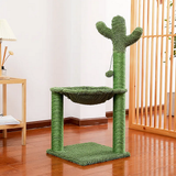 Darrahopens Pet Care > Cleaning & Maintenance Cactus Cat Tree Tower Scratching Post Scratcher Kitten Condo House Play Bed Toys