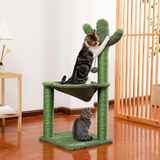 Darrahopens Pet Care > Cleaning & Maintenance Cactus Cat Tree Tower Scratching Post Scratcher Kitten Condo House Play Bed Toys