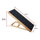 darrahopens Pet Care > Cleaning & Maintenance Dog Ramp Pet Ramp Adjustable Heights Portable