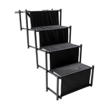 darrahopens Pet Care > Cleaning & Maintenance Folding Pet Dog Car Boot Access Steps Ladder Stairs Strong Lightweight