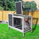 darrahopens Pet Care > Cleaning & Maintenance Rabbit Bunny Cage Hutch Pet Cages Enclosure