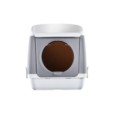 Darrahopens Pet Care > Cleaning & Maintenance TOMCAT Free Cabin Litter Box-Grey