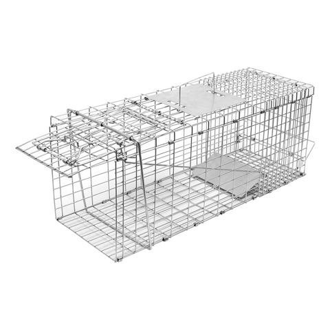 darrahopens Pet Care > Cleaning & Maintenance Trap Humane Possum Cage Live Animal Safe Catch Rabbit Cat Hare Fox Bird
