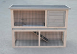 Darrahopens Pet Care > Coops & Hutches Double Storey Rabbit Hutch Guinea Pig Cage , Ferret cage W Pull Out Tray
