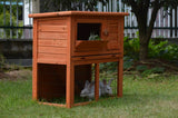 Darrahopens Pet Care > Coops & Hutches Double Storey Rabbit Hutch Guinea Pig Cage , Ferret cage W Pull Out Tray