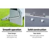 darrahopens Pet Care > Coops & Hutches Giantz Auto Chicken Feeder Automatic Chook Poultry Treadle Self Opening Coop
