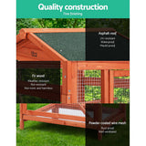 darrahopens Pet Care > Coops & Hutches i.Pet Bird Cage Wooden Pet Cages Aviary Large Carrier Travel Canary Cockatoo Parrot XL