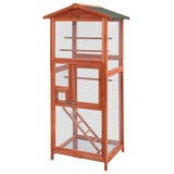 darrahopens Pet Care > Coops & Hutches i.Pet Bird Cage Wooden Pet Cages Aviary Large Carrier Travel Canary Cockatoo Parrot XL
