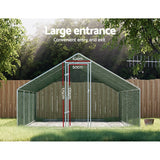 Darrahopens Pet Care > Coops & Hutches i.Pet Chicken Coop Cage Run Rabbit Hutch Large Walk In Hen House Cover 8mx4mx2m