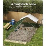 Darrahopens Pet Care > Coops & Hutches i.Pet Chicken Coop Cage Run Rabbit Hutch Large Walk In Hen House Cover 8mx4mx2m