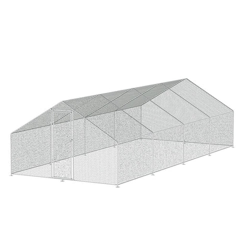 Darrahopens Pet Care > Coops & Hutches i.Pet Chicken Coop Cage Run Rabbit Hutch Large Walk In Hen House Cover 8mx4mx2m