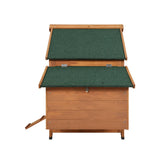 Darrahopens Pet Care > Coops & Hutches i.Pet Chicken Coop Large Rabbit Hutch House Run Cage Wooden Outdoor Pet Hutch