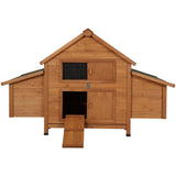 Darrahopens Pet Care > Coops & Hutches i.Pet Chicken Coop Large Rabbit Hutch House Run Cage Wooden Outdoor Pet Hutch