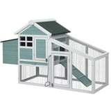 Darrahopens Pet Care > Coops & Hutches i.Pet Chicken Coop Rabbit Hutch Large House Run Cage Wooden Outdoor Pet Hutch