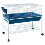 darrahopens Pet Care > Coops & Hutches i.Pet Rabbit Cage 100cm Hamster Bunny Guinea Pig