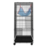 Darrahopens Pet Care > Coops & Hutches i.Pet Rabbit Cage Indoor Hutch Guinea Pig Bunny Ferret Hamster Pet Cage Outdoor