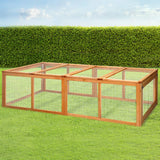 darrahopens Pet Care > Coops & Hutches i.Pet Rabbit Hutch Chicken Coop