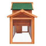 darrahopens Pet Care > Coops & Hutches i.Pet Rabbit Hutch Chicken Coop Wooden Cage Pet Hutch 220cm x 52cm x 84cm
