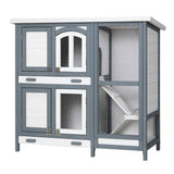 Darrahopens Pet Care > Coops & Hutches i.Pet Rabbit Hutch Large Chicken Coop Wooden House Run Cage Pet Bunny Guinea Pig