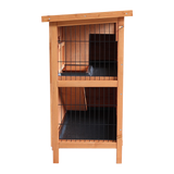 Darrahopens Pet Care > Coops & Hutches Large Rabbit Hutch with BASE Chicken Coop 2 Storey Guinea Pig Pet Cage House