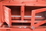 Darrahopens Pet Care > Coops & Hutches Rabbit Hutch Metal Run Wooden Cage Guinea Pig Cage House
