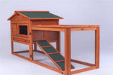 Darrahopens Pet Care > Coops & Hutches Rabbit Hutch Metal Run Wooden Cage Guinea Pig Cage House