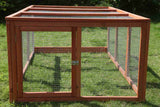 Darrahopens Pet Care > Coops & Hutches YES4PETS Large Chicken Coop Run Guinea Pig Cage Villa Extension Rabbit Hutch House Pen