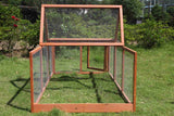Darrahopens Pet Care > Coops & Hutches YES4PETS Large Chicken Coop Run Guinea Pig Cage Villa Extension Rabbit Hutch House Pen