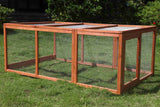 Darrahopens Pet Care > Coops & Hutches YES4PETS Large Chicken Coop Run Guinea Pig Cage Villa Extension Rabbit Hutch House Pen