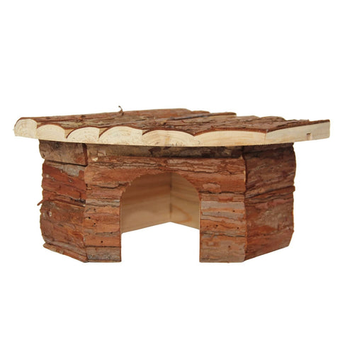 Darrahopens Pet Care > Coops & Hutches YES4PETS M Natural Wooden Hamster Mouse Gerbil Playground Rats Pets Toys Play Small Birds House