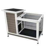 Darrahopens Pet Care > Coops & Hutches YES4PETS Rabbit Hutch Cat House Cage Guinea Pig Ferret Cage