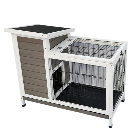 Darrahopens Pet Care > Coops & Hutches YES4PETS Rabbit Hutch Cat House Cage Guinea Pig Ferret Cage
