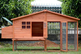 Darrahopens Pet Care > Coops & Hutches YES4PETS XL Chicken Coop Rabbit Guinea Pig Hutch Ferret Hen House