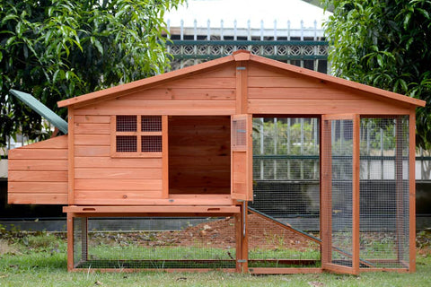Darrahopens Pet Care > Coops & Hutches YES4PETS XL Chicken Coop Rabbit Guinea Pig Hutch Ferret Hen House