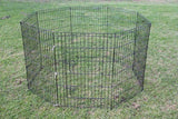 Darrahopens Pet Care > Dog Supplies 120 cm 8 Panel Pet Dog Playpen Exercise Chicken Cage Puppy Crate Enclosure Cat Fence