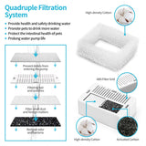Darrahopens Pet Care > Dog Supplies 16 x Pet Dog Cat Fountain Filter Replacement Activated Carbon Exchange Filtration System Automatic Water Dispenser Compatible