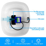 Darrahopens Pet Care > Dog Supplies 2.5L Automatic Electric Pet Water Fountain Dog Cat Water Feeder Bowl Dispenser