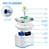 Darrahopens Pet Care > Dog Supplies 2.5L Automatic Electric Pet Water Fountain Dog Cat Water Feeder Bowl Dispenser