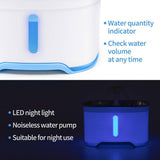 Darrahopens Pet Care > Dog Supplies 2.5L Automatic Electric Pet Water Fountain Dog Cat Water Feeder Bowl Dispenser