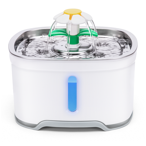 Darrahopens Pet Care > Dog Supplies 2.5L Automatic Electric Pet Water Fountain Dog Cat Water Feeder Bowl Dispenser