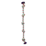 Darrahopens Pet Care > Dog Supplies 2 x Dog Toy Tug-of-War Knotted Cotton Rope Pet Toy 105cm Long Chew Rope Play Dental