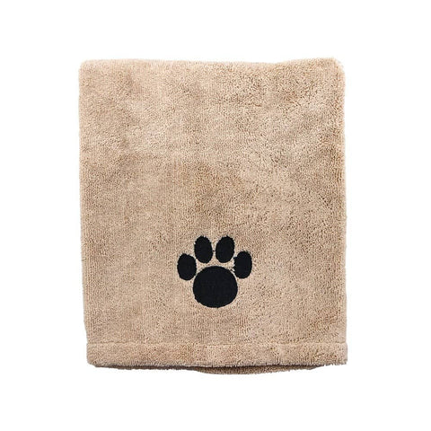 Darrahopens Pet Care > Dog Supplies 2 x Pet Dog Cat Microfiber Towel Bath Beach Drying Dry Towels Blanket