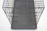 Darrahopens Pet Care > Dog Supplies 24' Portable Foldable Dog Cat Rabbit Collapsible Crate Pet Cage with Cover