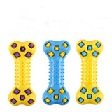 Darrahopens Pet Care > Dog Supplies 3 x Large Dog Puppy Rubber Spike Fetch Stick Bone Dental Hygiene Chew Play Toy