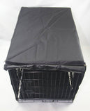 Darrahopens Pet Care > Dog Supplies 30' Portable Foldable Dog Cat Rabbit Collapsible Crate Pet Cage with Cover